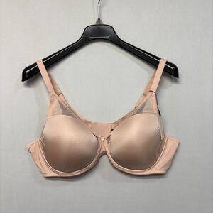 NWT Understance Mesh Contour Flexwire Plunge Bra Size 46C Rose C050 -20